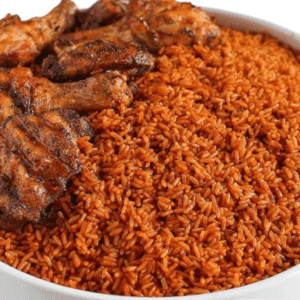 Smoky Nigerian Jollof Rice
