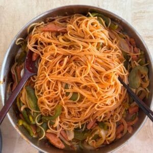 Jollof Spaghetti